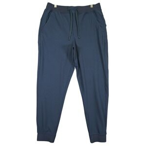 Birddogs Boom For Your Boomstick Men's Size XL Jogger Pants Blue Stretch Lined